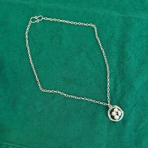 Sterling Silver Pearl Pendant Necklace